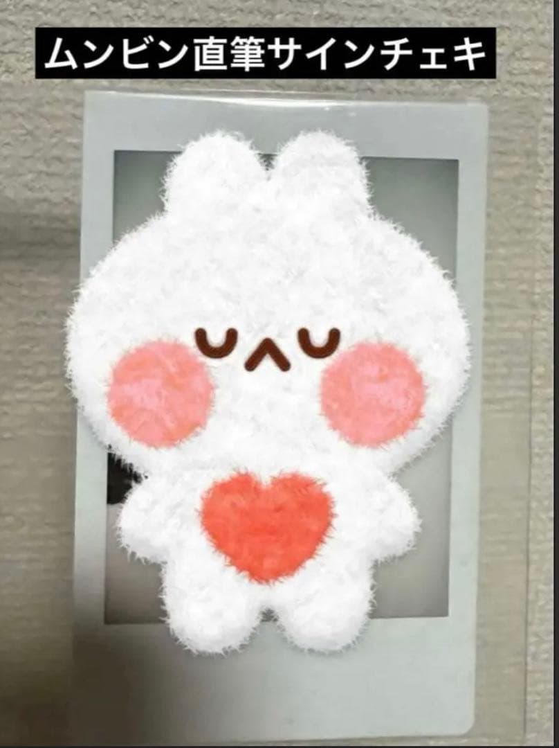 ASTRO ムンビン 直筆サイン入り チェキ