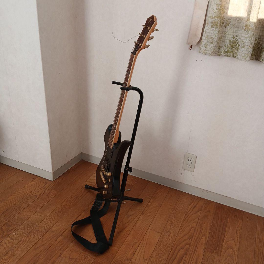 橋*本様 R エレキギター ブラック ストラップ付き