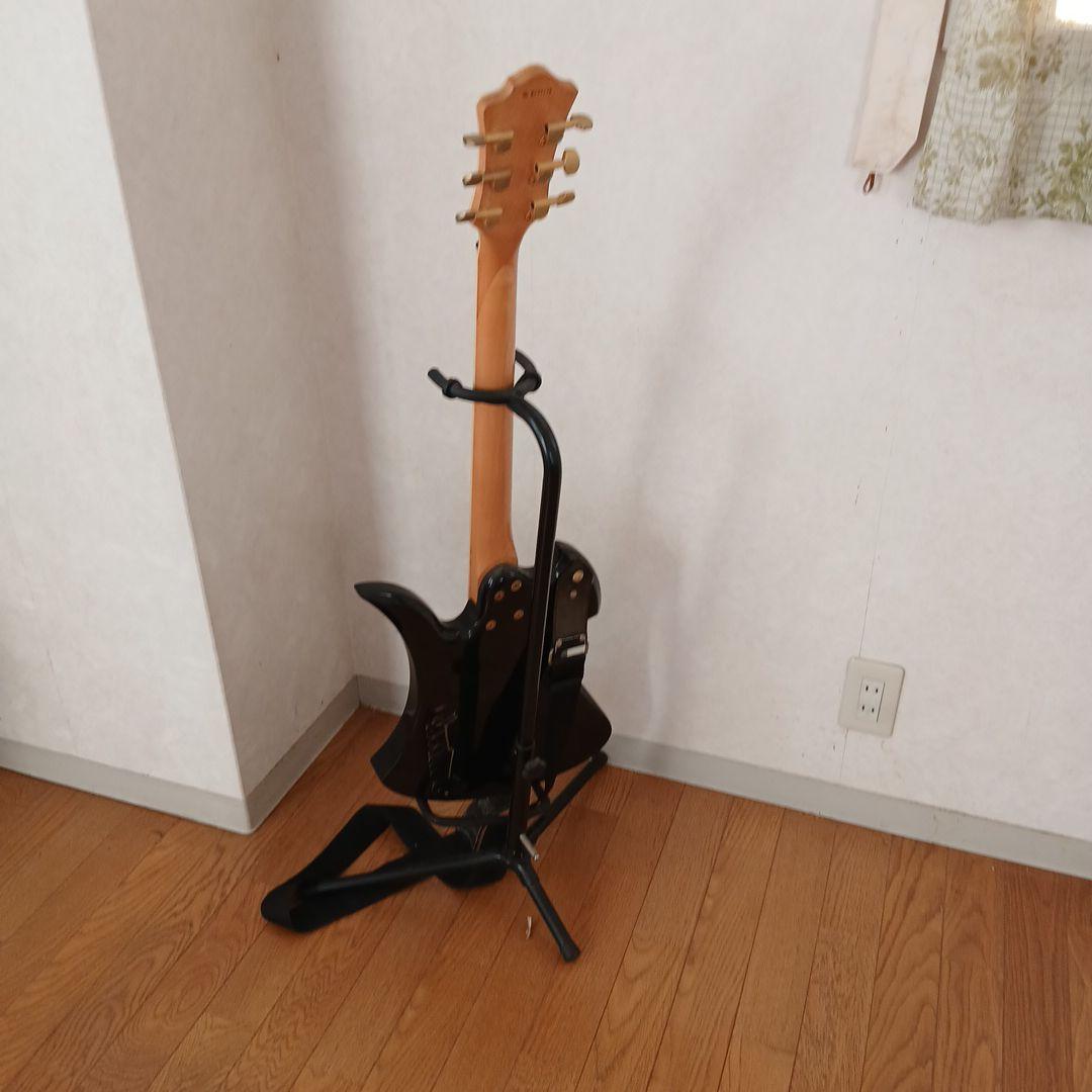 橋*本様 R エレキギター ブラック ストラップ付き