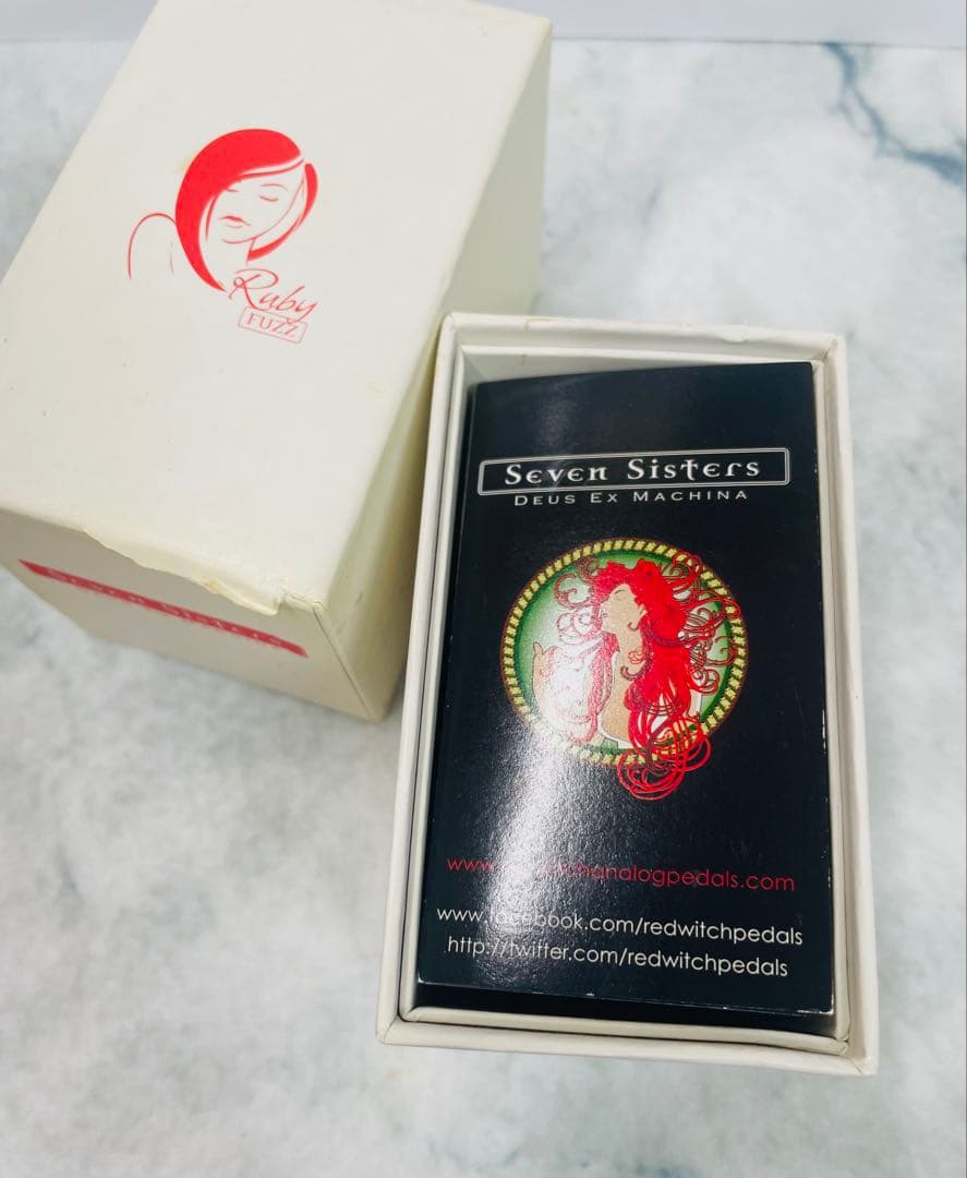 稼働品 RED WITCH レッドウィッチ Ruby Fuzz ファズ 充電式