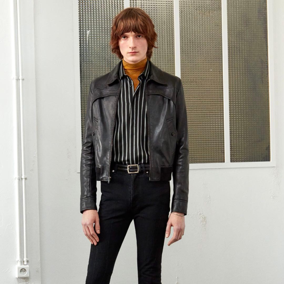 ポ*イ様 Saint Laurent 19FW レザージャケット 希少サイズ40