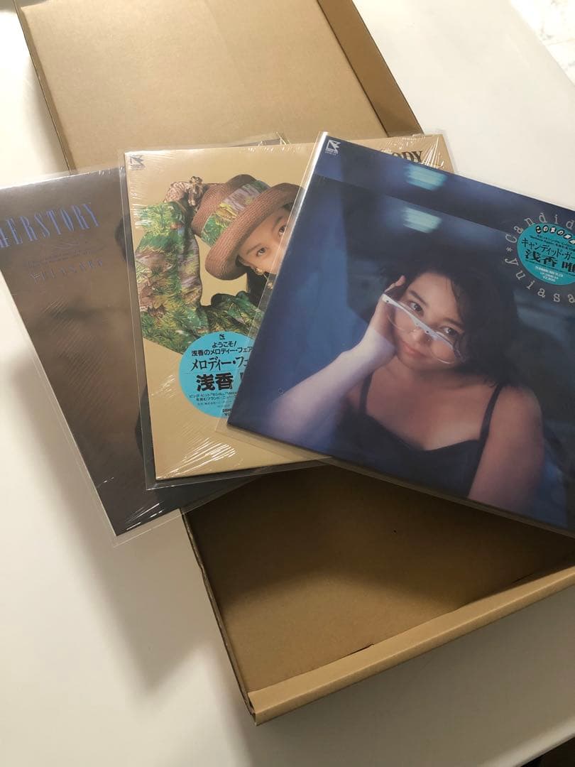 レア 浅香唯 レコード LP 3枚セット 美盤
