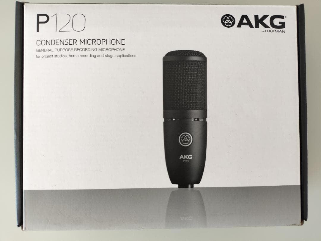 【中古】AKG P120 コンデンサーマイク