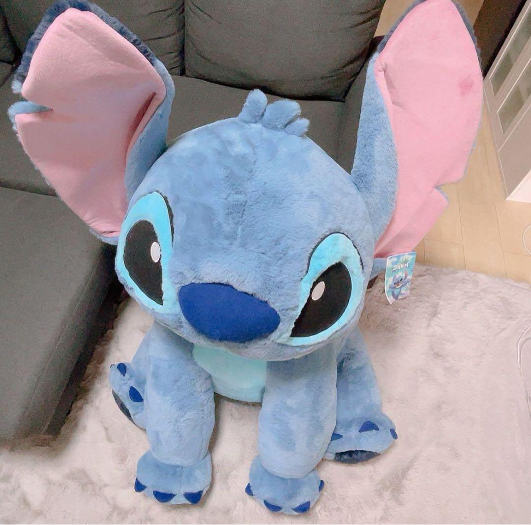 特大ステッチぬいぐるみ　コストコ　ディズニー