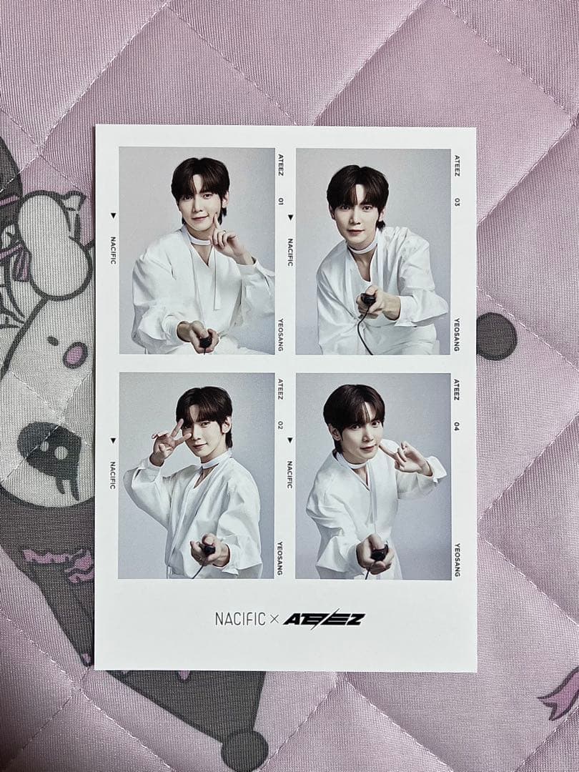 ATEEZ NACIFIC コラボフォトカード
