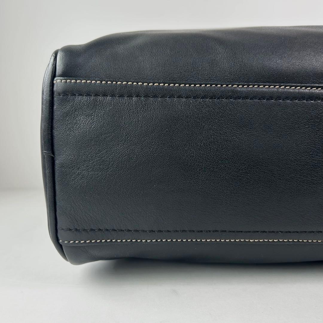 ✅【美品】メンテ済み　コーチ　ビジネスバッグ　COACH ショルダー　レザー