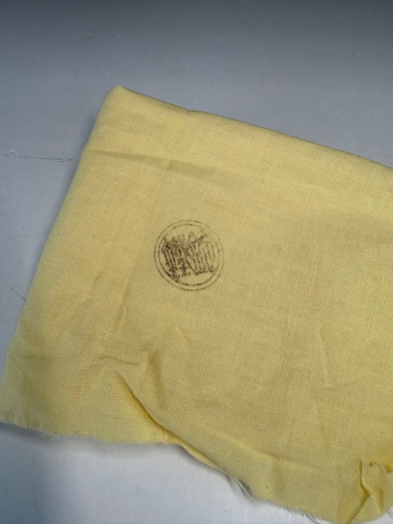 【中古品】山口錠鉄造　黄瀬戸肩衝茶入（共箱）USED〈税込•送料込〉