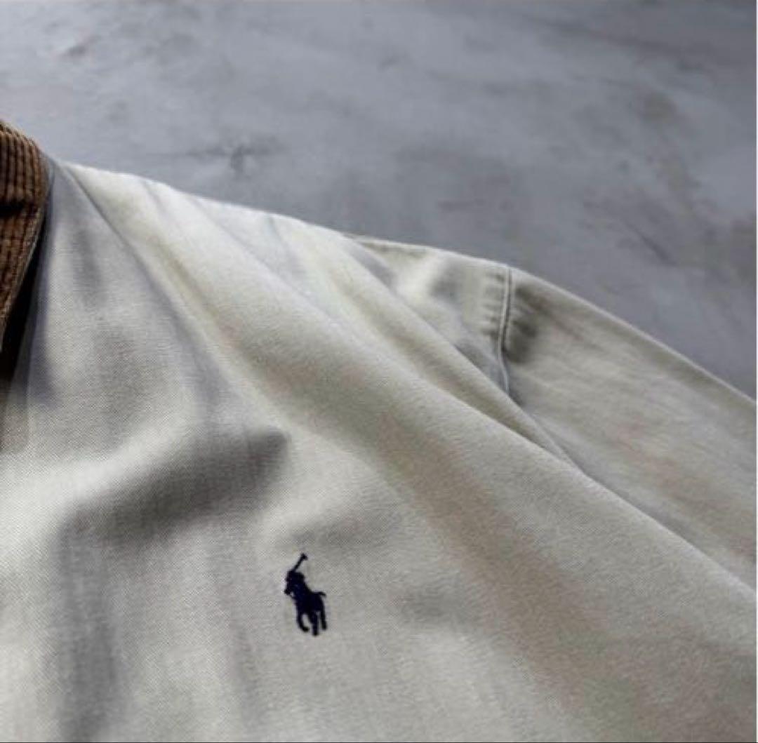 90s’ ラルフローレン　スイングトップ　襟コーデュロイ　USA製