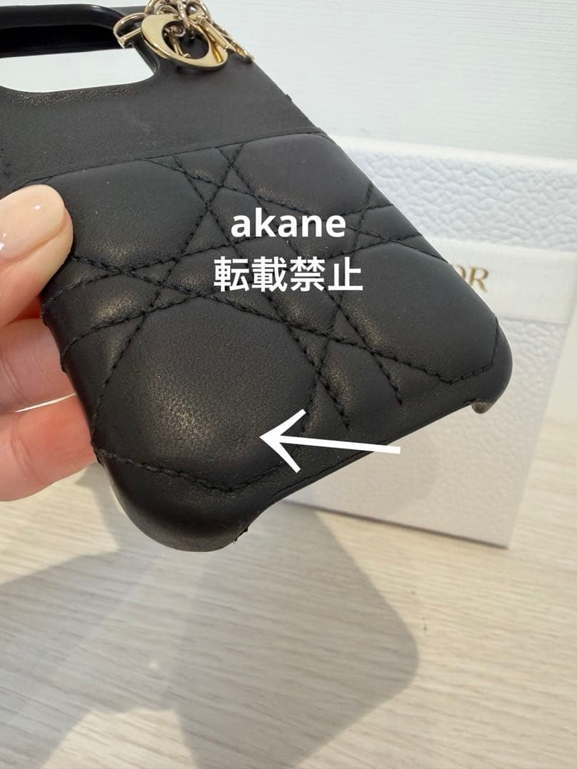 Dior iPhone15pro ケース ブラック