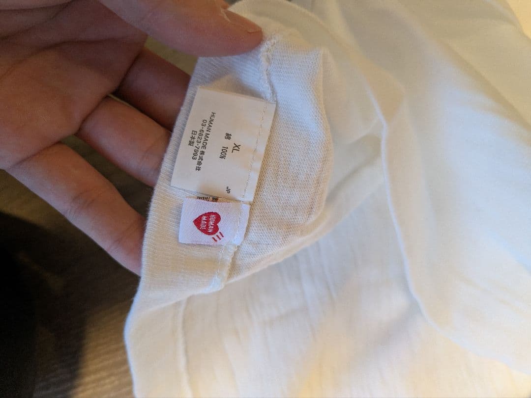 HUMAN MADE 25AW Tシャツ HM30TE015 xl