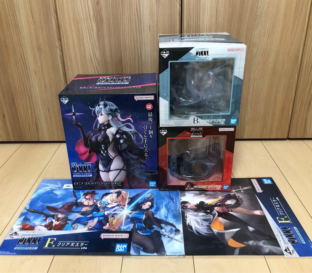 一番くじ NIKKE ラストワン賞 モダニア A賞 ラピ B賞 シンデレラ