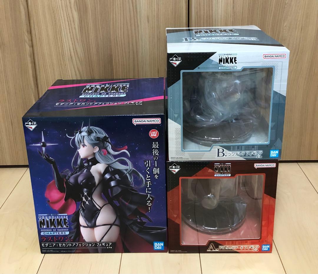 一番くじ NIKKE ラストワン賞 モダニア A賞 ラピ B賞 シンデレラ