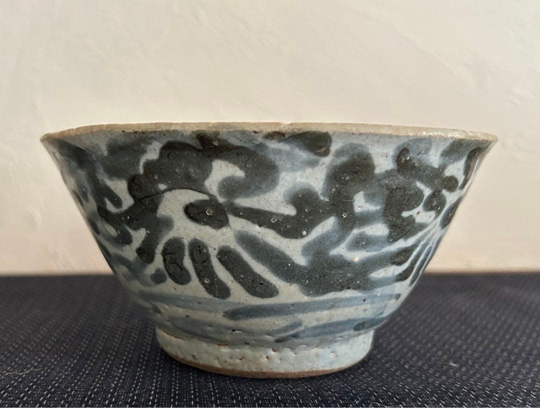 李朝　安南手茶碗(箱あり)