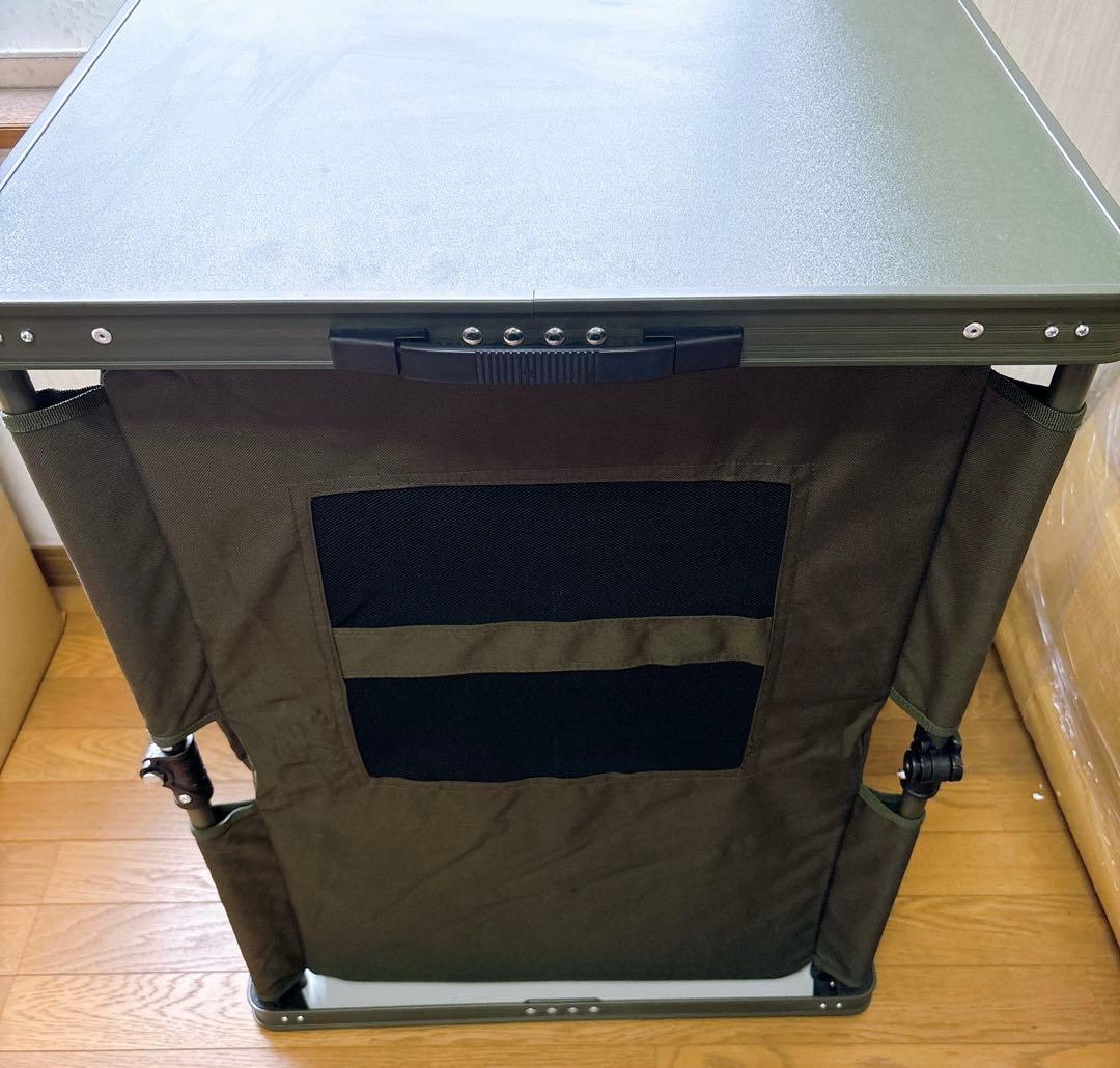 DOD(ディーオーディー) マルチキッチンテーブル TB1-38-KH カーキ