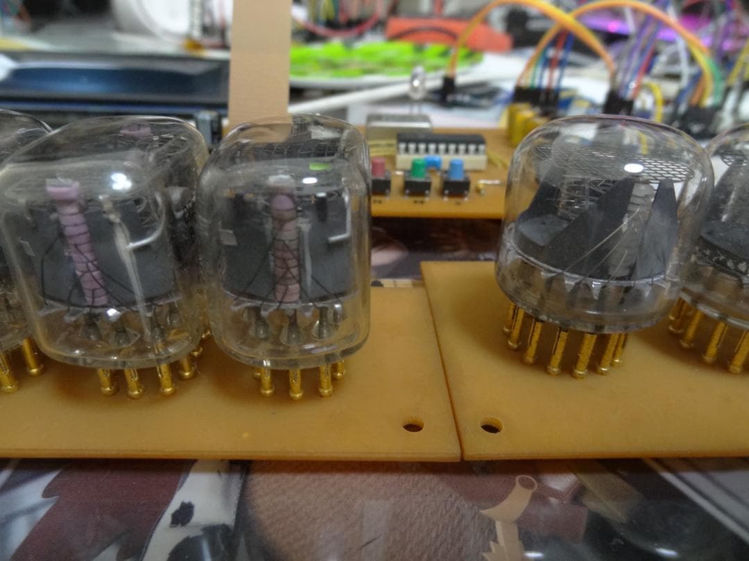 Nixie Clock 4 digits　IN-12 & B5092
