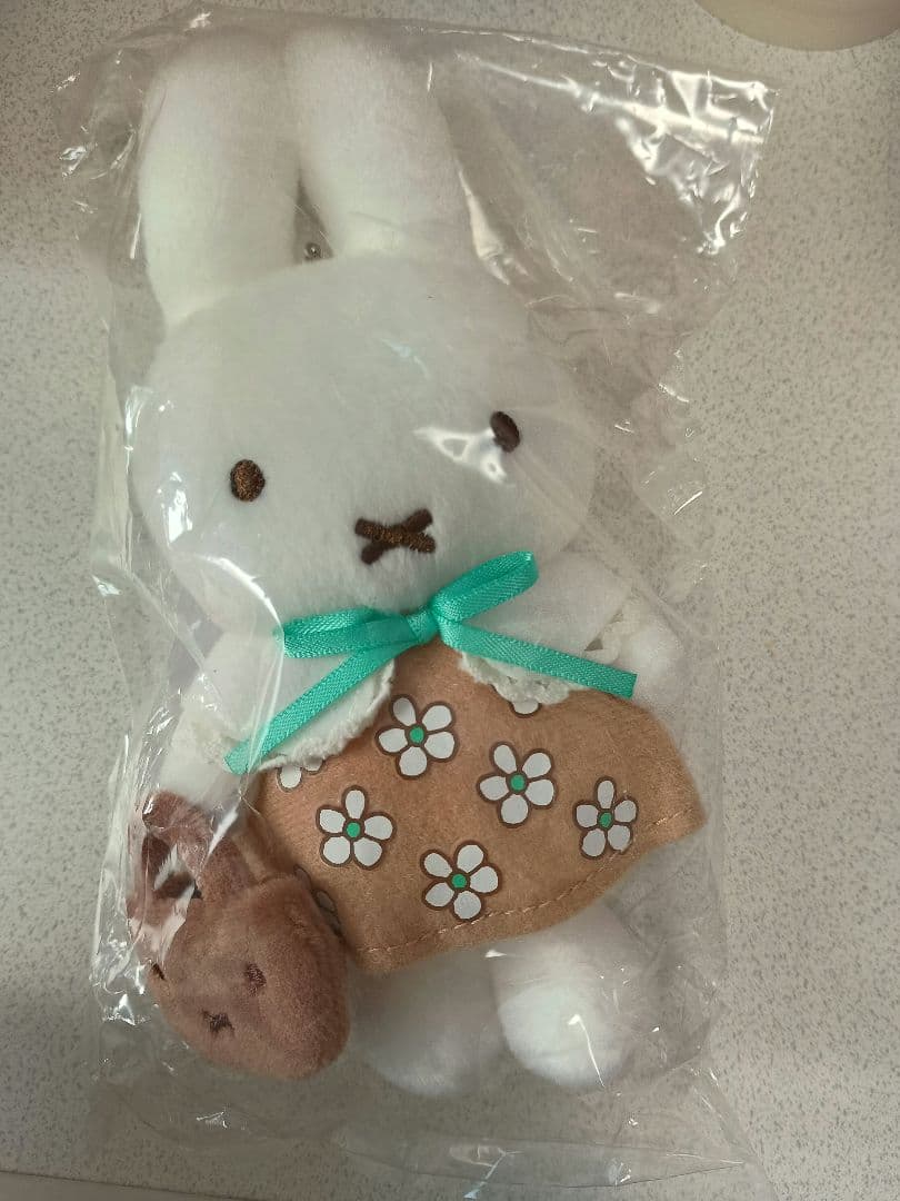 ミッフィー zakkaフェスタマスコット　ブラウンワンピースマスコット