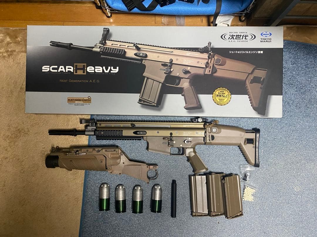 東京マルイ 次世代scar-h カスタム
