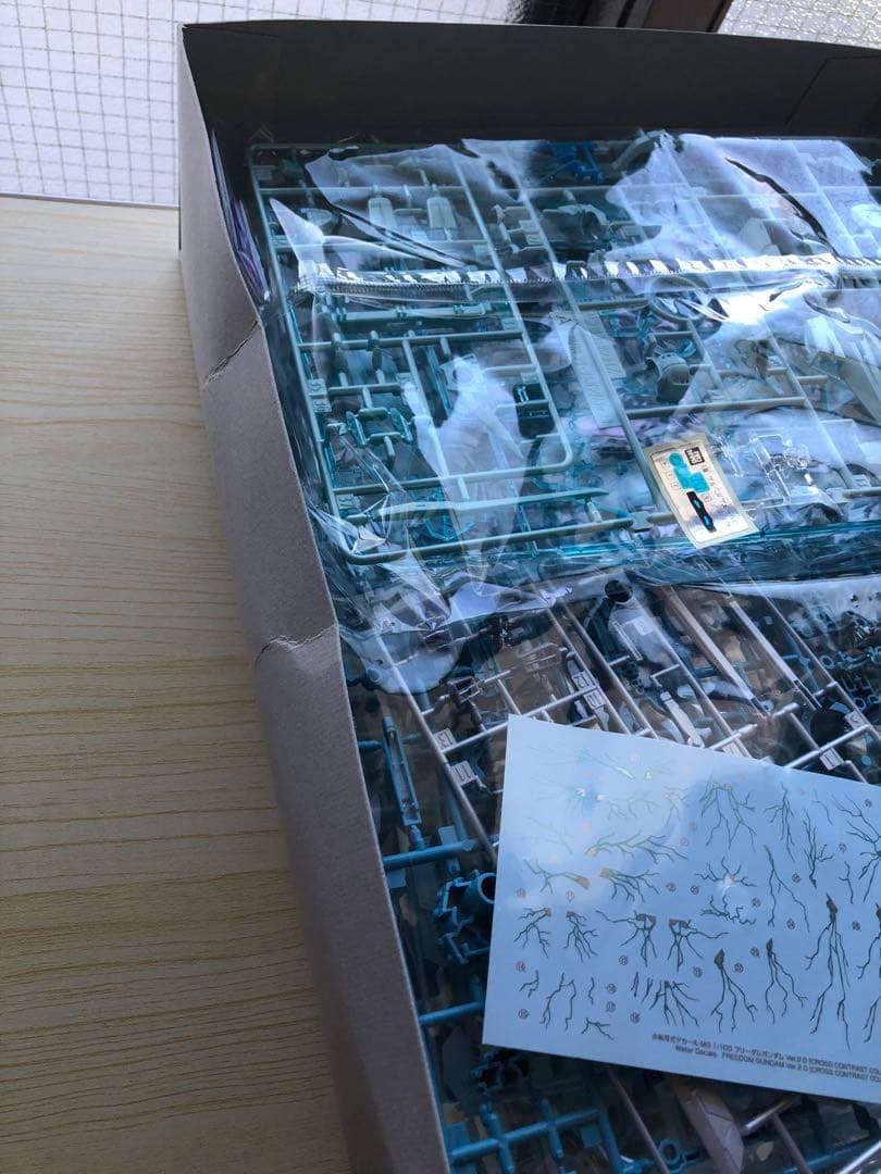 ＭＧ フリーダムガンダム&ジャスティスガンダム　cross contrast