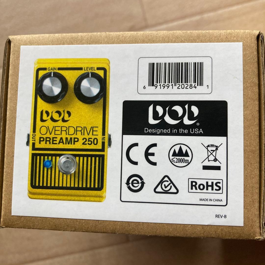 DOD OVERDRIVE PREAMP 250 エフェクター オーバードライブ