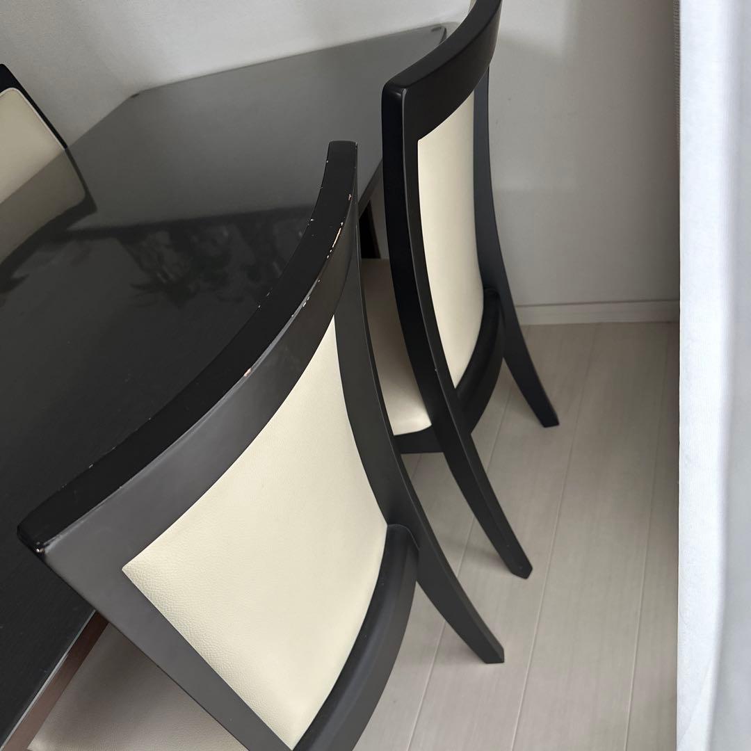 ダイニングテーブル　 5点セット【4人掛け】引き取り希望　配送相談