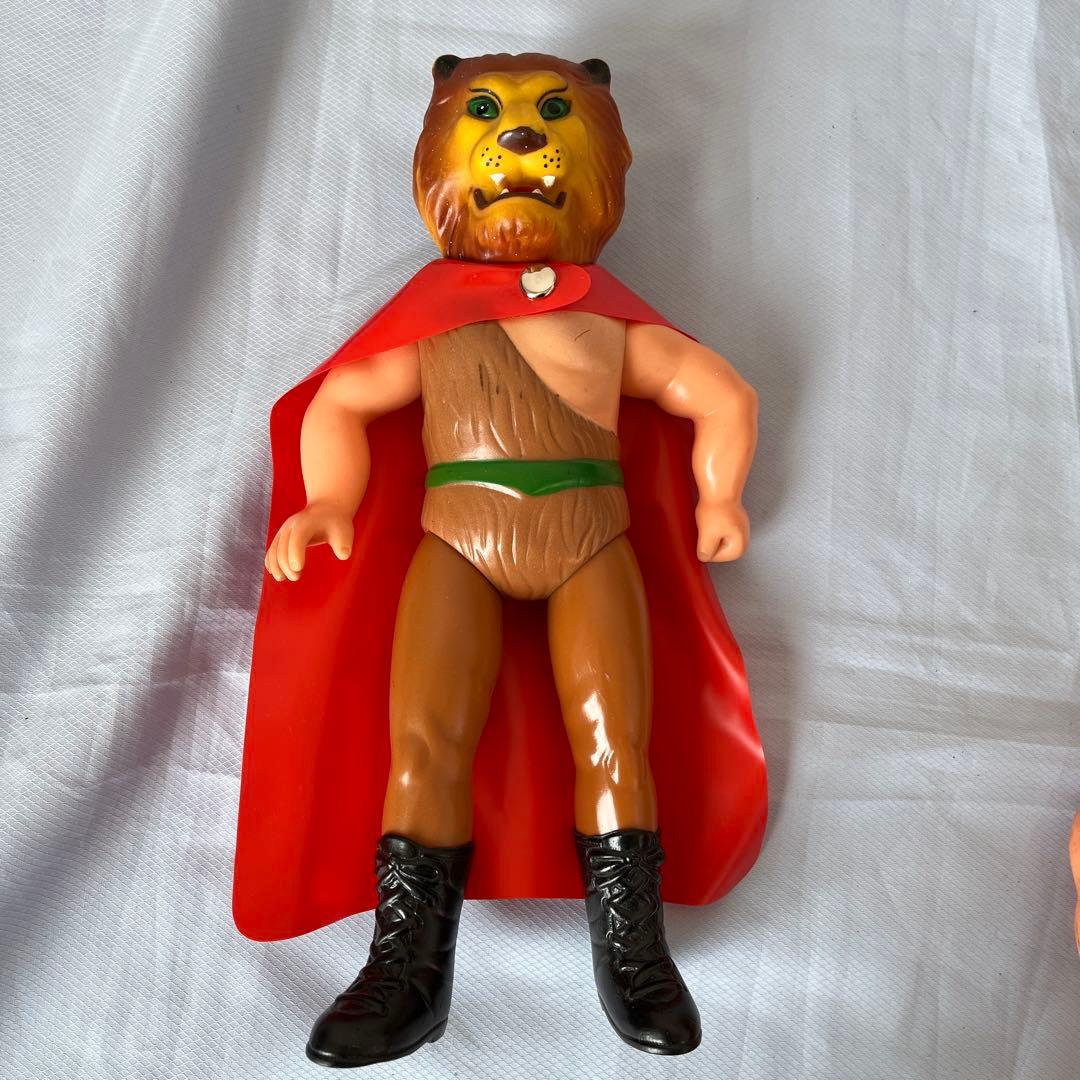 タイガーマスク　悪役5体セット　中嶋製作所　当時モノ