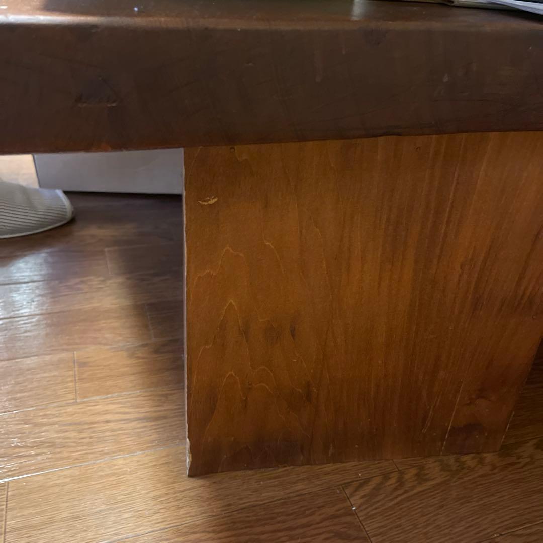 チートスさん専用　木製シンプルテーブル ブラウン
