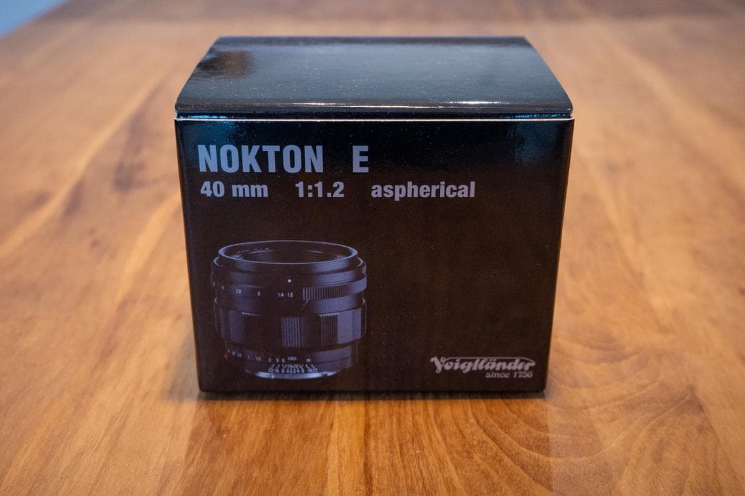 フォクトレンダー NOKTON 40mm F1.2 ソニー Eマウント コシナ