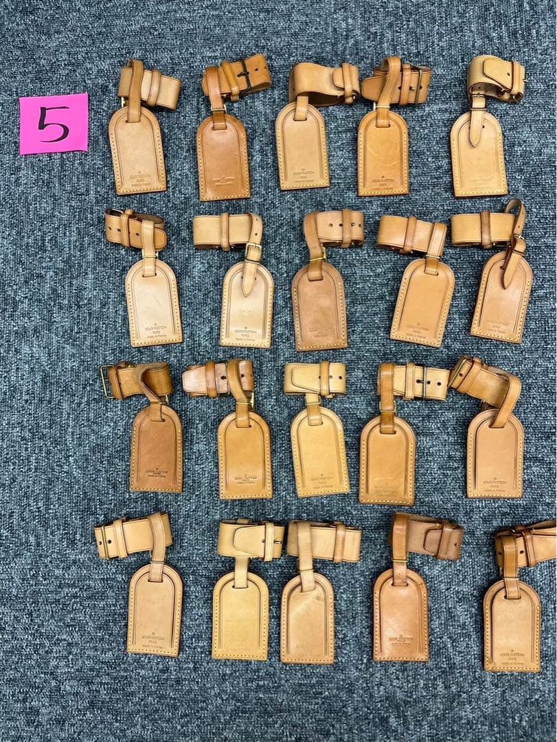 ルイヴィトン　ネームタグ　ポワニエ　20個セット