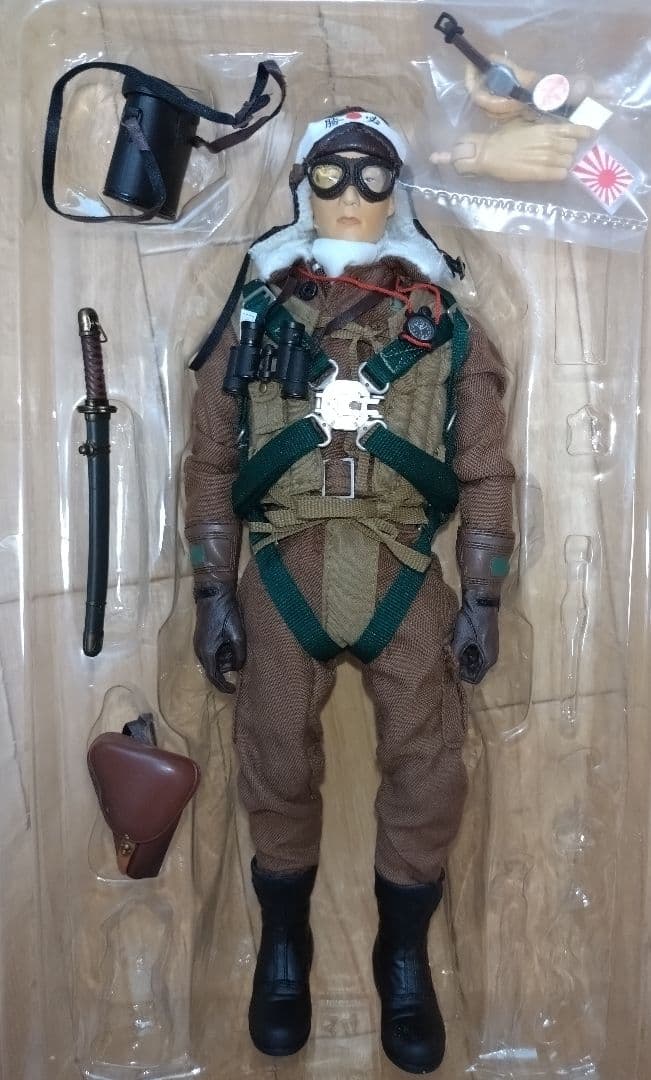 坂江中尉 bbi 1/6 帝国海軍 WW2 撃墜王 零戦 美品 レア