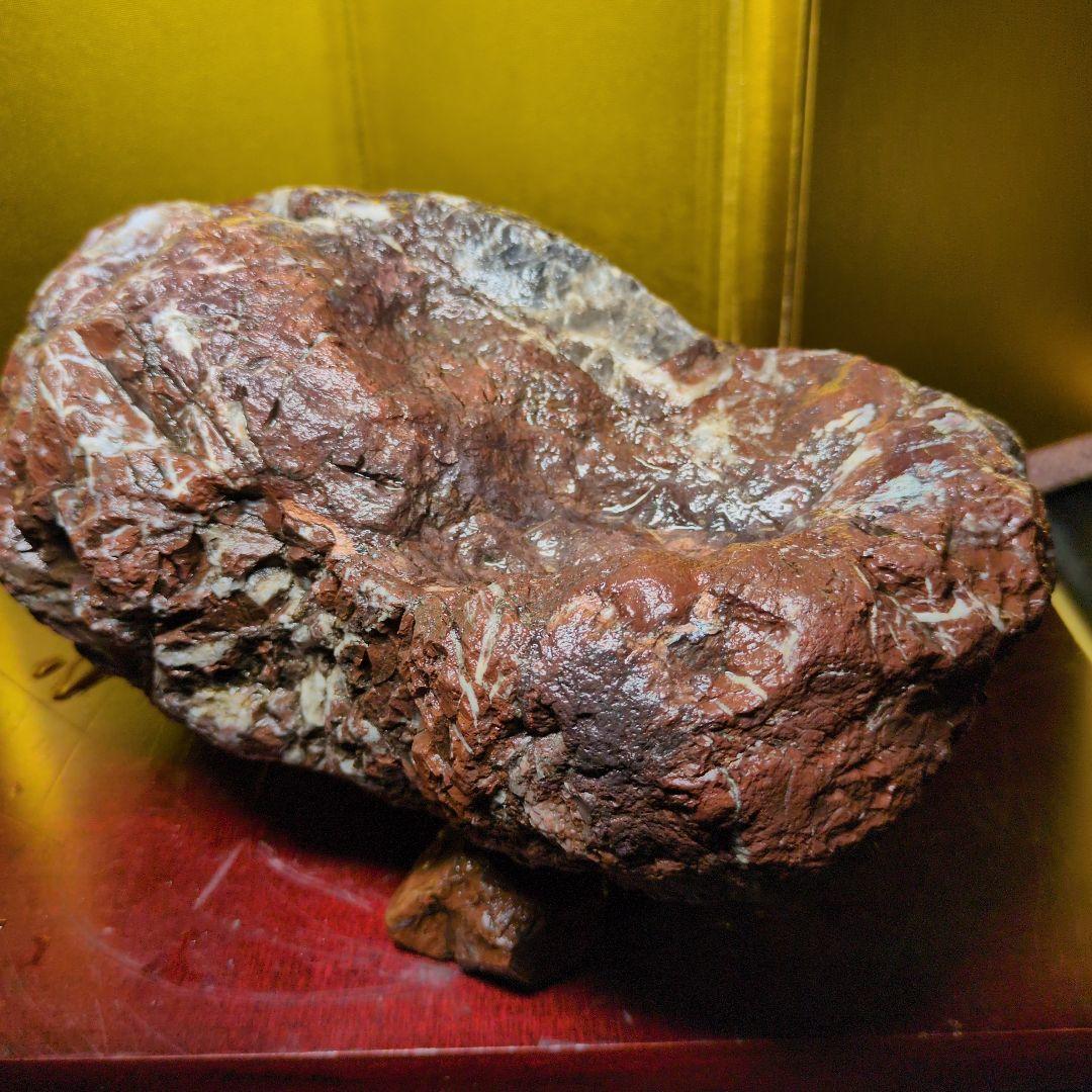 赤石 原石 約3.8kg 天然石 未加工 鑑賞用 水石 希少 レア