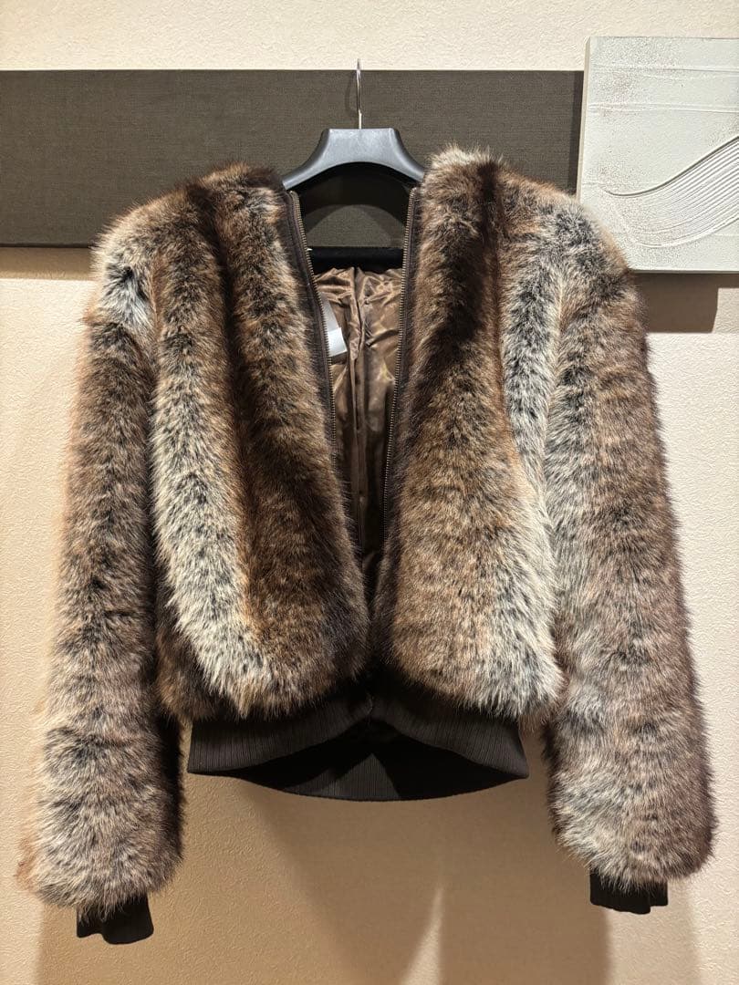 ジャケット・アウター Jaded London Bear Faux Fur Jacket