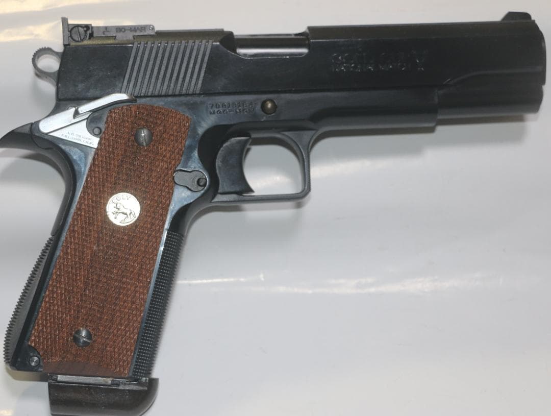 MGC ABS樹脂製モデルガン コルトＧＭカスタム　ナショナルマッチ 合法品