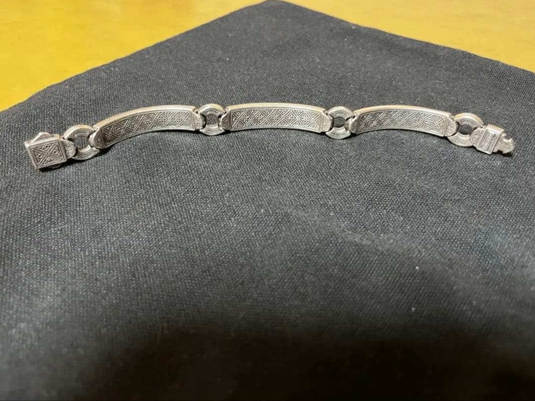 コンスタンティーノ konstantino シルバー18kゴールドブレスレット