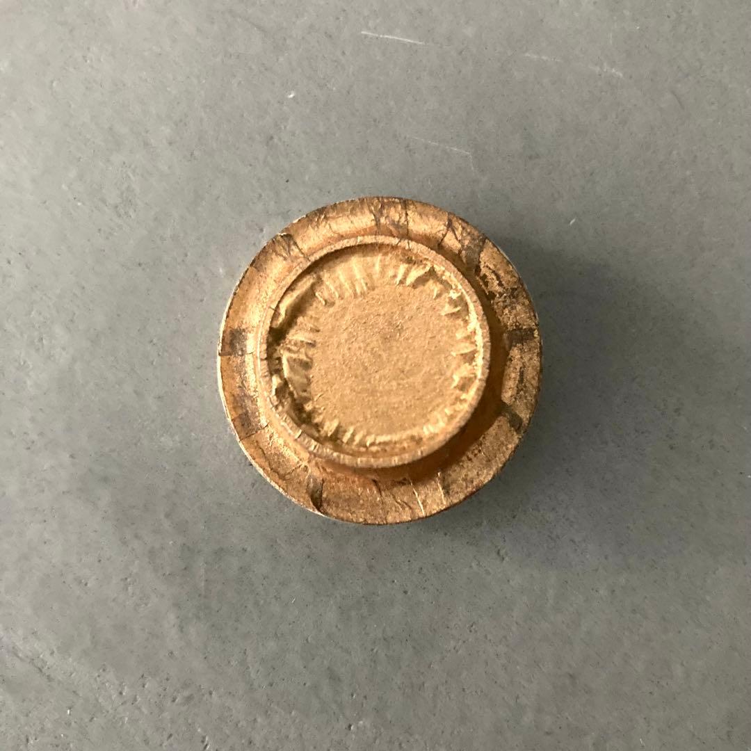 茶道具 肩衝茶入 茶入 仕覆オレンジ