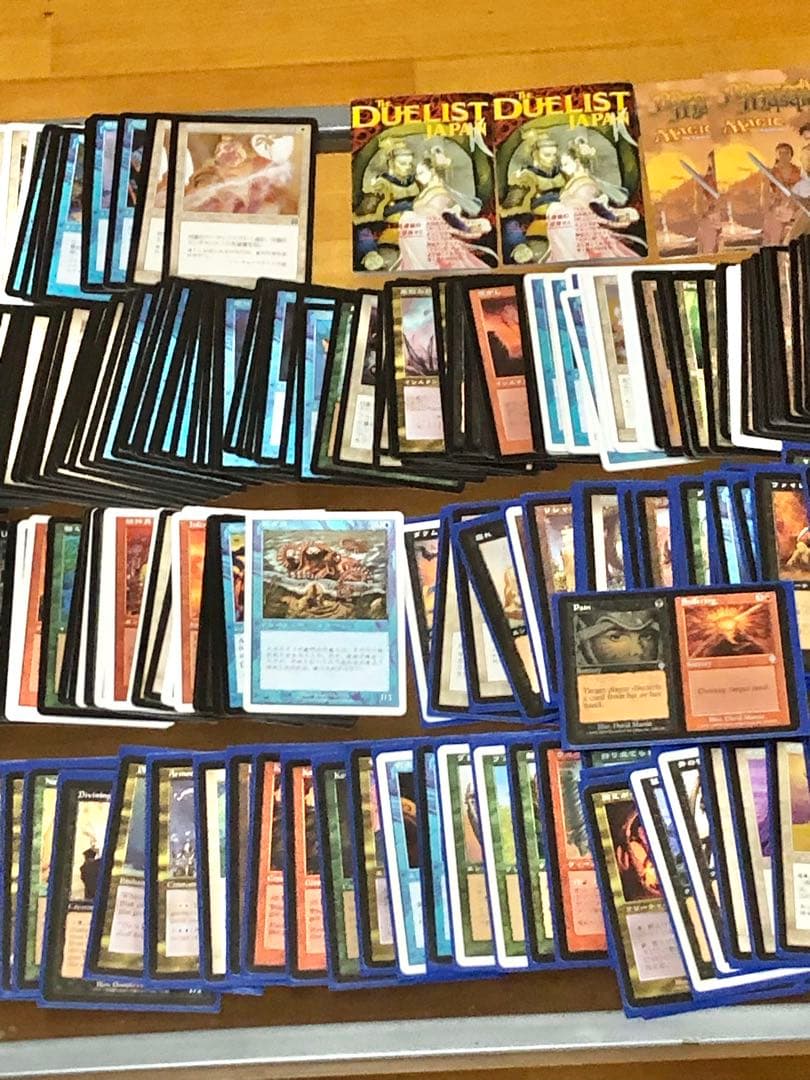 MTG マジックザギャザリング ４４６枚＋スリーブ１００枚＋説明書類６点セット