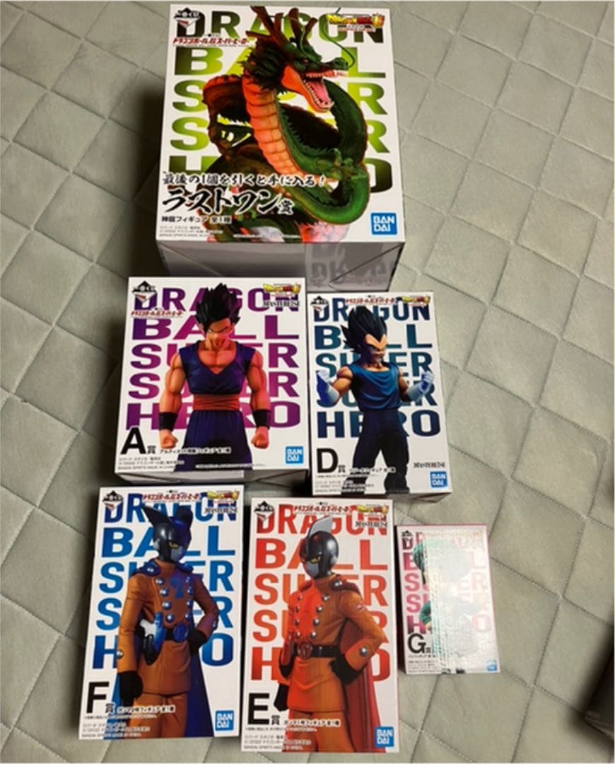 おまけ付き！ドラゴンボール一番くじ　フィギュア6点セット