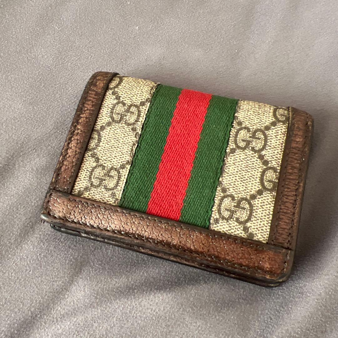 Gucci GGキャンバス ミニ財布