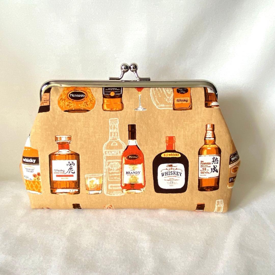 たかまさ　がま口財布　がま口ポーチ　ファスナーポーチ　ハンドメイド