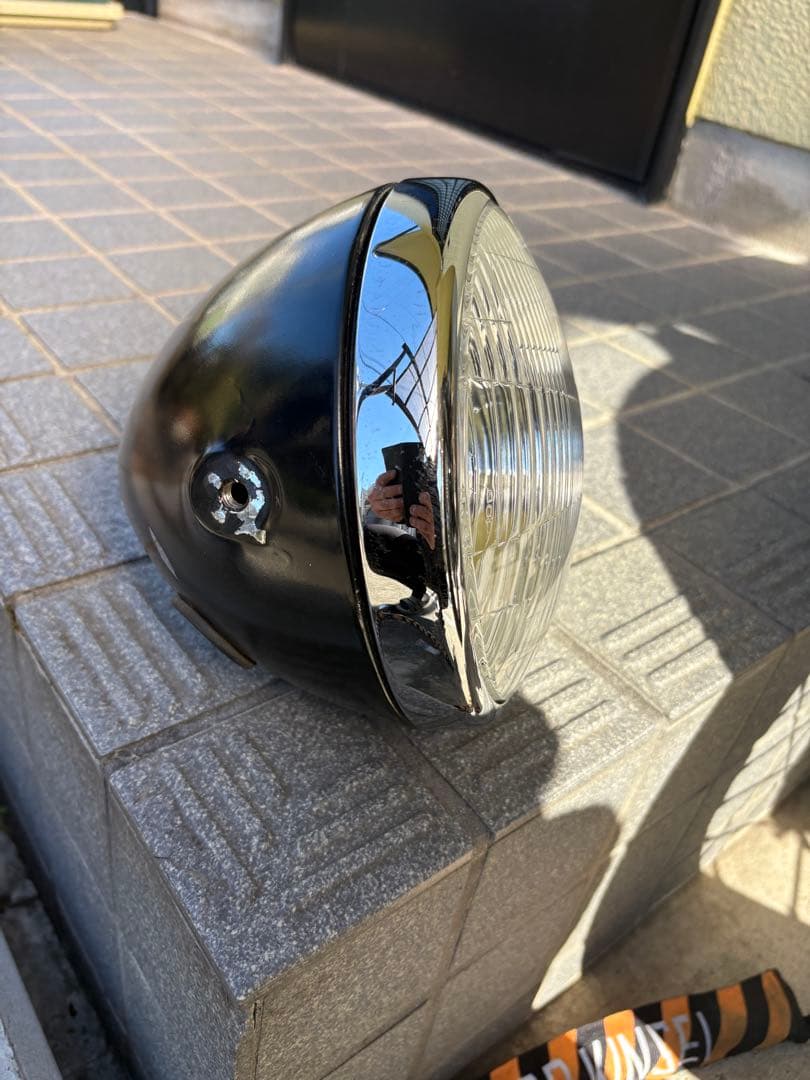 SR400についていたルーカスタイプヘッドライト