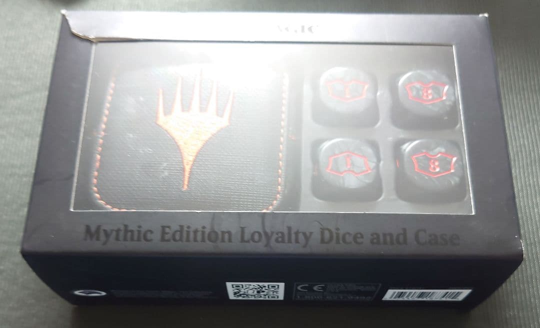 mtg 絶版稀少 Ultra PRO 公式 ミシック 忠誠度ダイス＆ケース