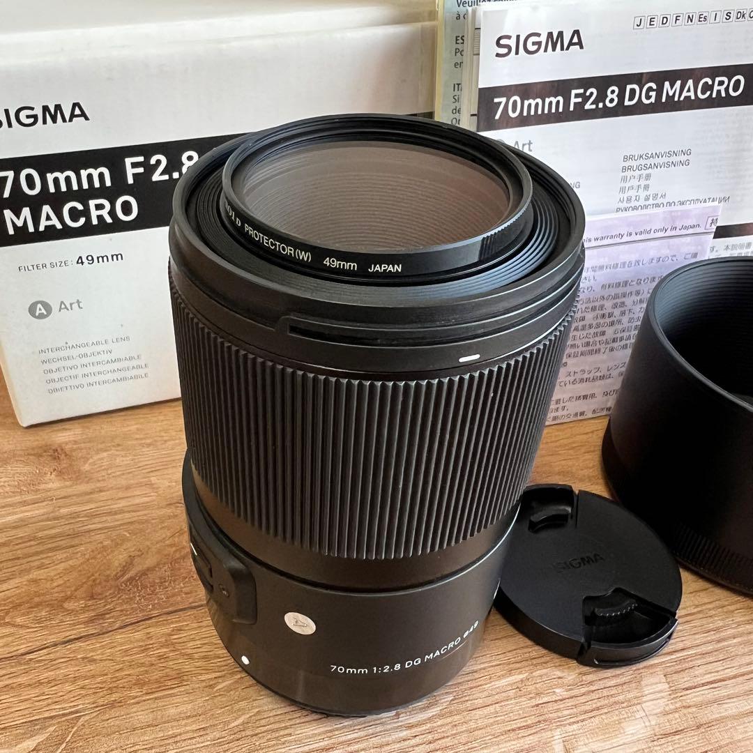 レンズ(単焦点) SIGMA 70mm F2.8 DG MACRO | Art Canon EF
