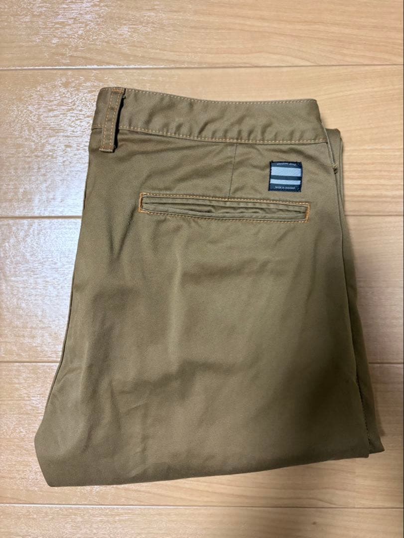 桃太郎ジーンズ 34インチ ハイカウントウエポン チノトラウザーズ