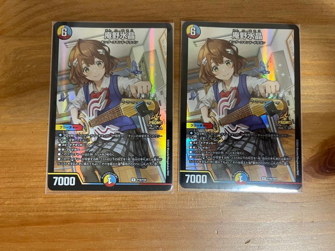 庵野水晶 あんのあきら プロモ 2枚セット