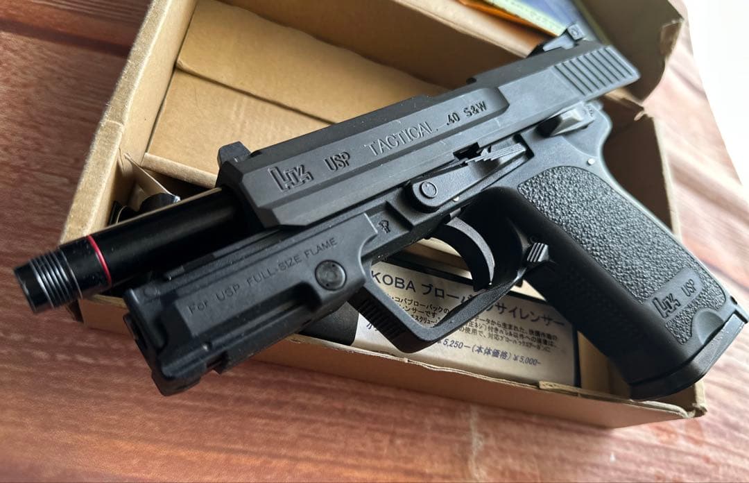 トイガン TANIO-KOBA USP/BLK 40 Tactical