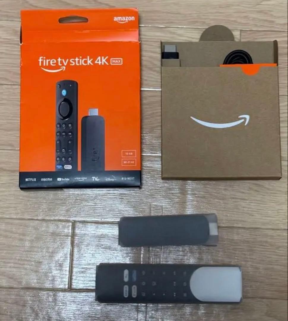 Fire TV Stick 4K Max 音声リモコン付き