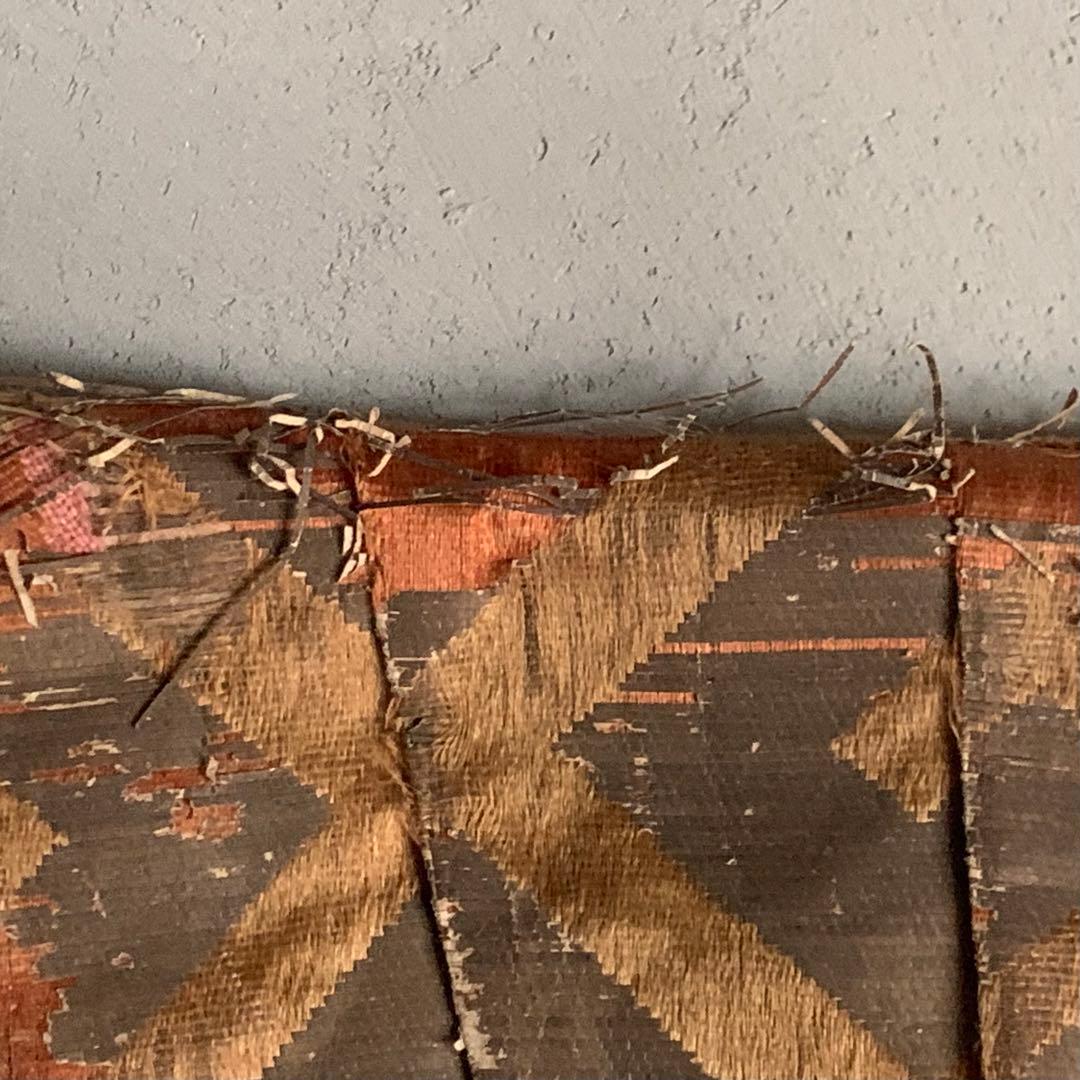 龍丸文 銀襴 古裂 肩衣 古美術 金襴 古道具 アンティーク