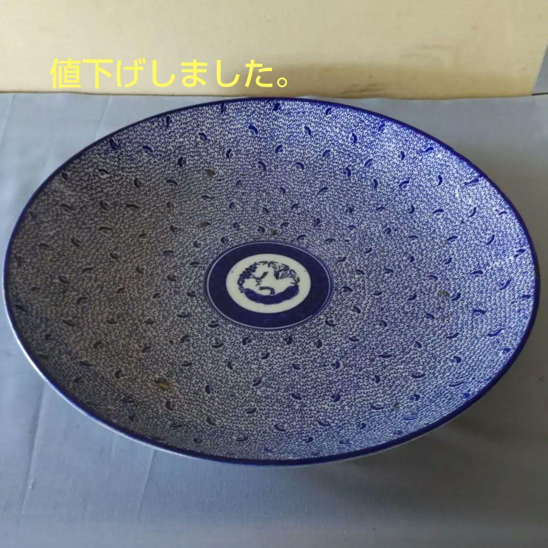 みじん唐草大皿