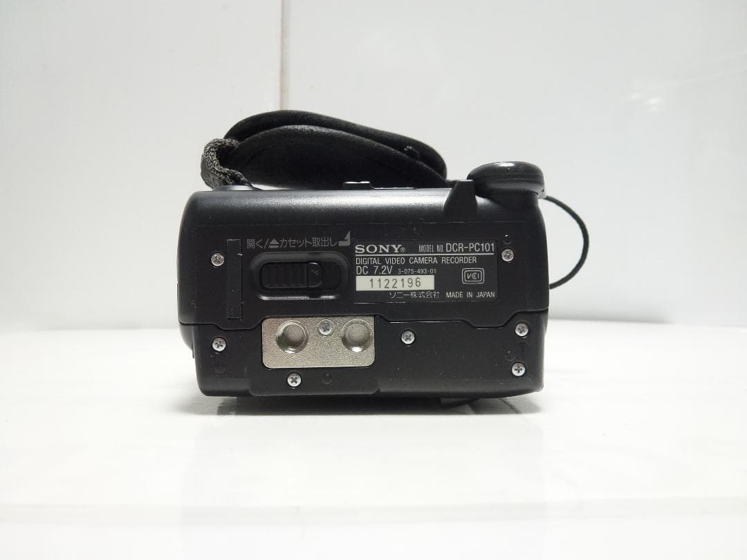 動作品　Mini DV　ソニーデジタルビデオカメラ　SONY DCR-PC101