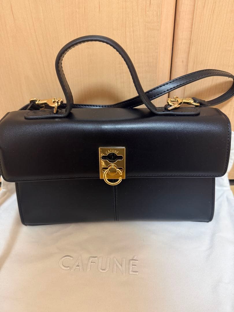 CAFUNEカフネミディアムスタンス2wayショルダーハンドバッグ