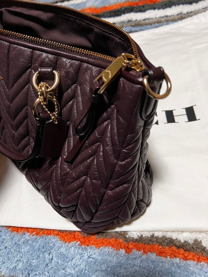 COACH ダークボルドー エコ配希望